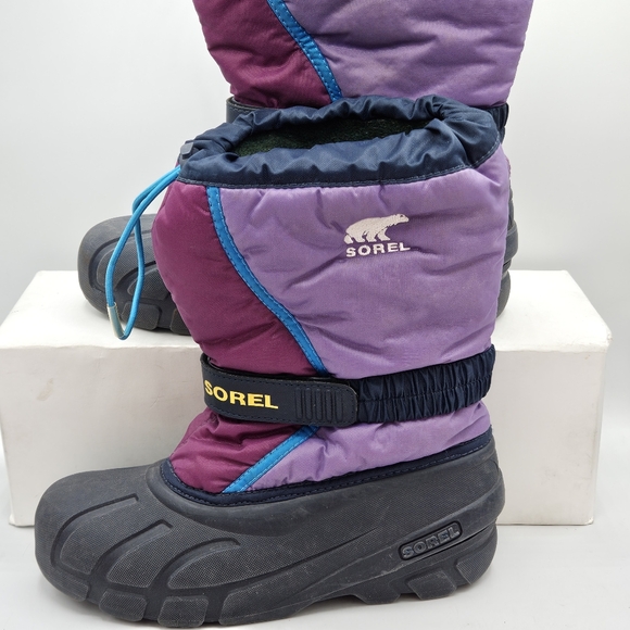 Sorel Flurry kids snow boots size 5 - Picture 12 of 15